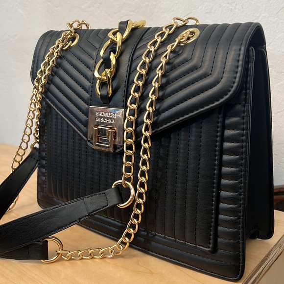 Badgley Mischka Bags Nwt Retail 49 Badgley Mischka Black Vegan